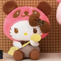 在飛比找蝦皮購物優惠-Hello Kitty 三麗鷗 日本限定 熊貓裝 紫色 薄荷