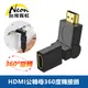 台灣霓虹 HDMI公轉母360度轉接頭
