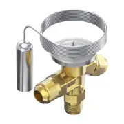 Danfoss 068Z3400 1/6 - 4.5TR Expansion Valve Body, T 2, R404A,R507A, 3/8x1/2 in,