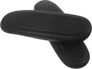 Uonlytech 2Pcs Armrest Pads for Office Chairs Comfortable Cushions for Home and Gaming Chairs Non Slip Base PU Arm Rest Covers Office Accessories