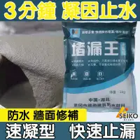 在飛比找蝦皮購物優惠-堵漏王 快干水泥 水不漏 水泥地面修補 快速堵漏 速干水泥 