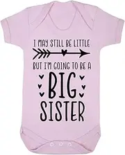 [Miammo] I may be little but I'm going to be a big sister (pregnancy baby announcement) [BBY3] baby grow vest