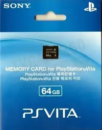 在飛比找Yahoo!奇摩拍賣優惠-SONY PS Vita PSV PSVITA 64G記憶卡