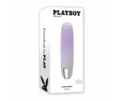 Playboy Pb Bunny Bunch Purple Bullet Vibrator Pb 1001 For Women: Targeted Pleasure, Submersible Luxury In Opal To White Gradient