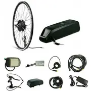 TDR 26'' Rear Wheel Hub Motor Electric Bike Conversion Kit 36V 250W with 13Ah Lithium Battery, KT LCD5 Display, Thumb Throttle