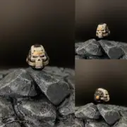 Premium 1/18 Skull Man Head Sculpt For 3.75" Joytoy Warhammer 40K Action Figure