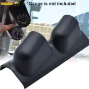 2" 52mm Car Gauge Pod A Pillar Pod Double Hole Mount Holder Gauge Cup Dashboard