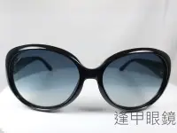 在飛比找Yahoo!奇摩拍賣優惠-『逢甲眼鏡』GUCCI太陽眼鏡 亮面黑大圓框  深藍色鏡面 