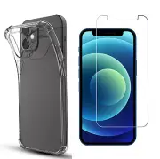 Clear Shockproof Bumper Back Case Cover For iPhone 12 11 Pro Max XR 7 8 Plus AU