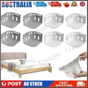 4x Bedsheet Fastener Holder Mattress Corner Tightener Fitted Clips Grippers Lock