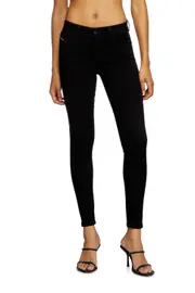 [Diesel] Diesel - Skinny Jeans - 2017 Slandy - Jeans - Woman - Black 27 Black