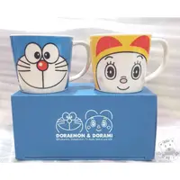 在飛比找蝦皮購物優惠-哆啦A夢馬克杯 Doraemon 小叮噹 與 哆啦美對杯 杯