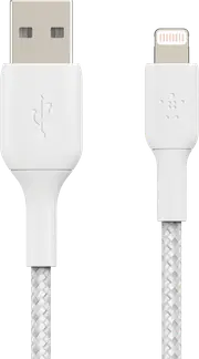 Belkin Lightning to USB Braided Cable 1m White