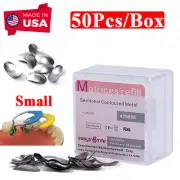 50Pc Dental Metal Matrices Bands Matrix Sectional Contoured forming sheet Small