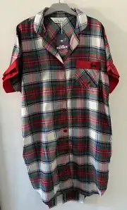Peter Alexander Womens Tartan Nightie Size Medium RRP$99.95