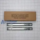 Whirlpool Refrigerator Freezer Drawer Slide Rail (Set of 2) W11658403
