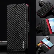 For Samsung S21 Ultra S20 S10 A52S A21S A12 Matte Leather Flip Wallet Case Cover
