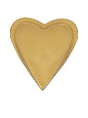 Alaïa Golden Domed Heart Earrings