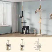 Pawz Cat Tree Tower Large Scratching Post Scratcher Wood Condo House Furniture