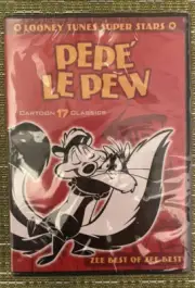 Pepe Le Pew - LooneyTunes Super Stars DVD, RARE - Discontinued, Brand New