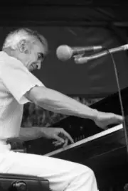 Pianist Dave Brubeck plays piano on July 12 1982 during the 9th Ja- Old Photo 1