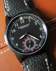 Schaumburg Pilot Watch - German Made - Unikatorium Flieger PVD -Manual Wind -New