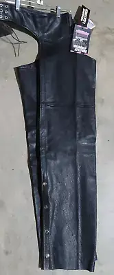 Interstate Leather Unisex 100% Leather Riding Chaps