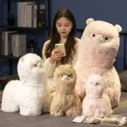 Alpaca Plush Toy Doll Soft Cotton Pillow Home Decor Girl Birthday Christmas Gift
