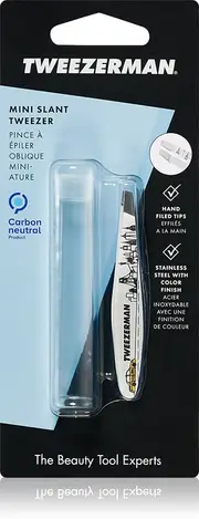 Tweezerman Studio Collection Mini Slant Tweezer New York slanted tweezers