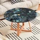30" Labradorite Stone Coffee Table Top Gemstone Conference Meeting Desk Home Dec
