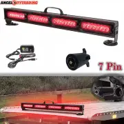 23" Wireless Tow Trailer Light Bar Flashing Warning Battery Magnetic LED Light