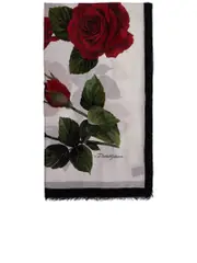 Dolce & Gabbana Modal And Silk Scarf