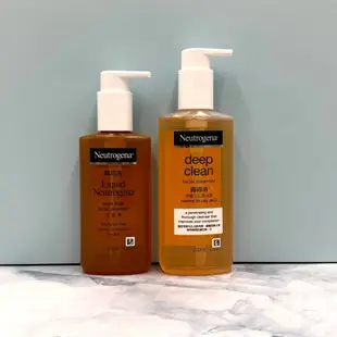 露得清 Neutrogena 洗面露 150ml(不含香精)/深層毛孔潔淨露 200ml