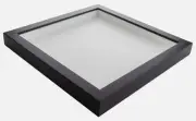 16x19 Shadow Box Frame Black | 2 Inches Deep Real Wood Contemporary Shadowbox Di
