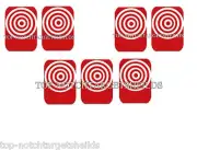 CONEY ISLAND PINBALL Drop Target Decals for CONEY ISLAND Pinball