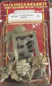 Warhammer Blood Dragon Vampire Mounted NIB Metal - OOP - Citadel Undead Counts