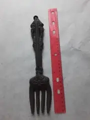 11 in.Large Cast Iron Fork wall Hanging