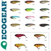 Ecogear VX45 Vibration Blade Hardbody Fishing Lure VX 45 - Choose Colour BRAND N