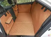 Southern Pets Dog Seat Cover - Back Seat Extender with Hair Remover, Car Seat Covers for Dogs - Transform Your Car into a Pet Bed, 6-Layer Design, Waterproof & Easy Clean
