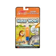 Melissa & Doug On the Go Water Wow! Reusable Water-Reveal Activity Pad - Safari