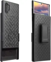 Samsung Galaxy Note 10 Plus Shockproof w/ Kickstand Belt Clip Holster Cover Case