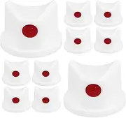15pcs Universal Aerosol Spray Nozzle Caps for Cans Car Mirror Holder Storage Windshield Replacement Paint Cap