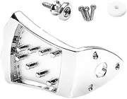 Vaguelly 1 Set String Professional Mandolin Tailpiece Upgrade String Metal Hardware for Enhanced Sound and Tuning Stability Compatible with Various Mandolin Models Sleek Corrosion Resistant