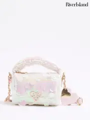 River Island Pink Sequin Grab Bag (F34283) | $46
