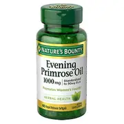 Nature's Bounty Natures Bounty Evening Primrose Oil,1000 mg ,60 caps (Pack of 1)
