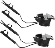 1Pair Portable Helmet Rail Headphone Holder Professional Adapter for Outdoor Use Space Saving Design Noise Canceling Technology Fits Headphone