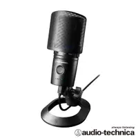 在飛比找PChome24h購物優惠-audio-technica 心形指向型電容式USB麥克風 