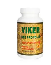 Viker Brazil Green Bee Propolis Capsules Antioxidants Good Health 120 Caps NEW