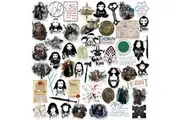The Hobbit Deluxe Assorted Designs Stickers (Pack of 50) (Multicoloured) (One Size)