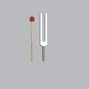 432 Hz Tuning Fork for Healing with Mallet & Pouch